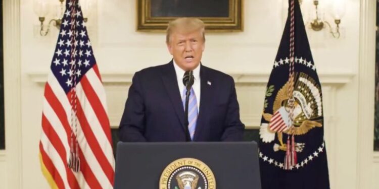 Donald Trump pranon publikisht humbjen ndaj Joe Biden, dënon sulmin në Kongresin Amerikan: I neveritshëm!