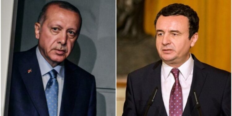 “Mund të shkaktohen dëme për Kosovën”! Erdogan letër Albin Kurtit për ambasadën në Izrael