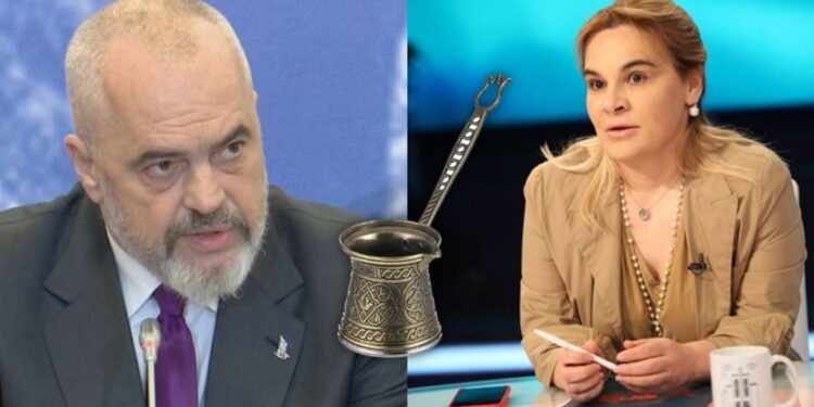E ironizon me filxhanin e kafesë, reagon Kryemadhi: Do qep ndonjë fustan tek Edi Rama kur të bëhet rrobaqepës