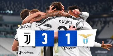 Morata e vendos me 2 gola dhe asist, Juventusi kalon me përmbysje Lacion