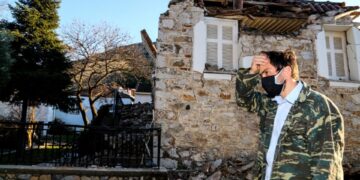 Tërmeti në Elassona: 205 ndërtesa të pabanueshme. Dëme të rënda në Mesochori dhe Damasi