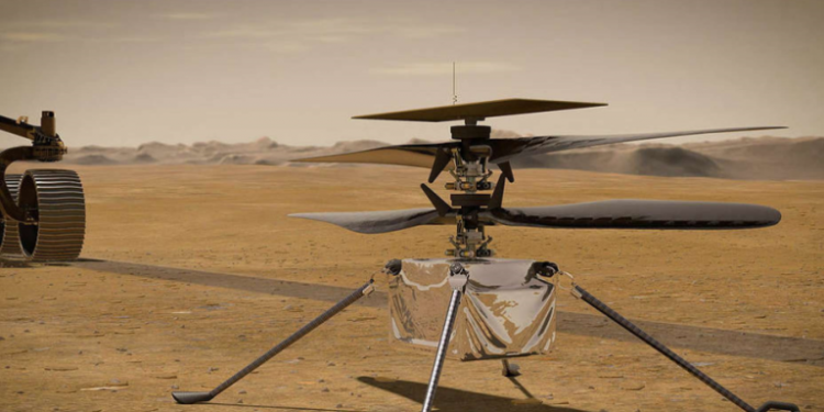 Helikopteri “Ingenuity” ulet në sipërfaqen e Marsit