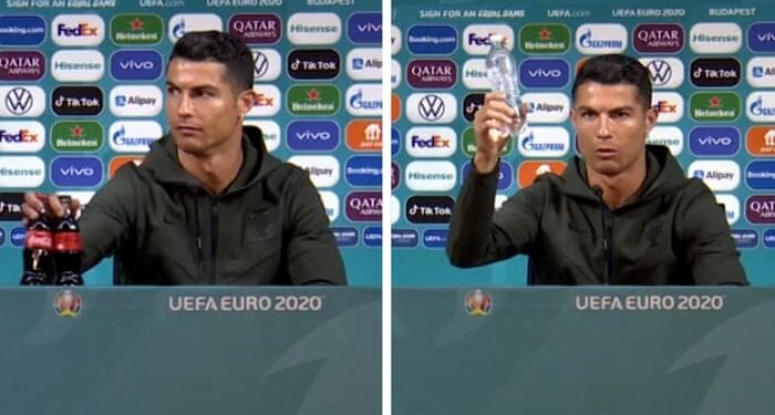 Sa kushton një gjest i Ronaldos? Coca-Cola humb miliarda dollarë
