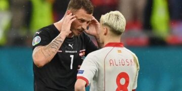 U pezullua nga UEFA për fyerje ndaj shqiptarëve të Maqedonisë së Veriut, Arnautovic kërkon sërish falje