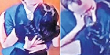 U kap në momente intime, publikohet për herë të parë VIDEO +18 e Ministrit që i hidhet në qafë sekretares