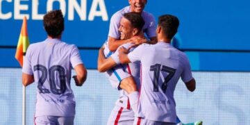 Rey Manaj nuk di të ndalet me Barcelonën, 4 gola në dy ndeshje, lushnjari befason portierin e Girona (VIDEO)