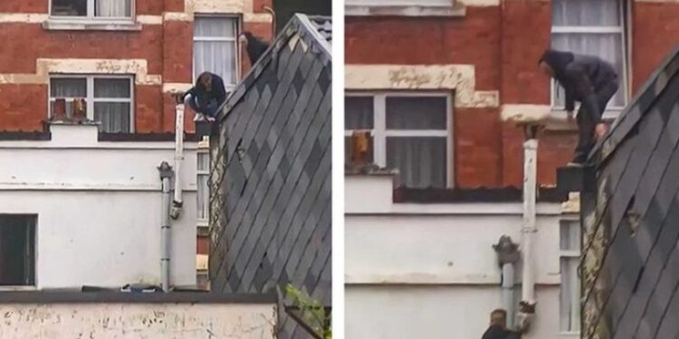 Videoja e frikshme që po “thyen” rrjetin! Po jepte intervistë ‘live’: Kryebashkiaku përballet me situatën e rëndë! Shihni çfarë ndodh pas krahëve të tij