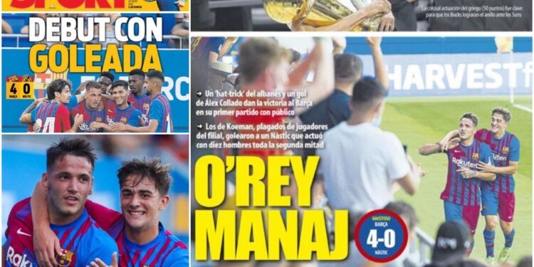 “Mbreti i ri” dhe “Më i mirë se Griezmann”: Manaj çmend mediat dhe tifozët katalanas