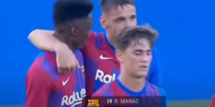 VIDEO: Rey Manaj shkëlqen me Barcelonën, 3 gola në 45 minuta me ekipin e parë