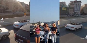 4 vajzat “e morën” Tik-Tokun, del video e plotë! Shampanjë dhe kërcim në mes të rrugës! Në fund sekuestro makinës, 500 mijë gjobë dhe ndjekje penale…pa leje drejtimi