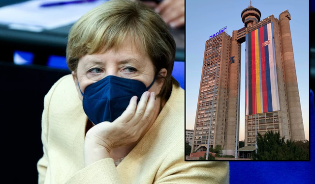 Blindohet Beogradi, masa për jetën e kancelares: Të armatosur gjer në dhëmbë, helikopterë dhe mbi 600 forca Policie! Sot Angela Merkel në Serbi
