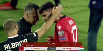 I dha fitoren Shqipërisë dhe la kritikat pas: Armando Broja shpërthen në lot pas ndeshjes me Hungarinë