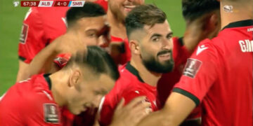 Shqipëria e mbyll me goleadë dhe merr vendin e dytë në kualifikuese, 5 gola të shënuar dhe 2 të anuluar