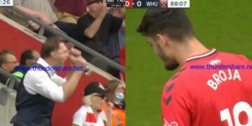 VIDEO/ Yll botëror! Shihni çfarë magjie prodhon Armando Broja në fushë, “çmend” trajnerin dhe siguron Manchester City