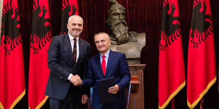 Kryeministri dhe ministrat e “Rama 3”, betohen sot para Presidentit Ilir Meta