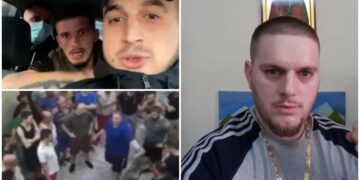 Ja si nisi sherri i Kozakut me djemtë që e rrëmbyen, video live në Instagramin e Stresit e futi në sherr me të dënuarin që “bënte ligjin” në burgun grek