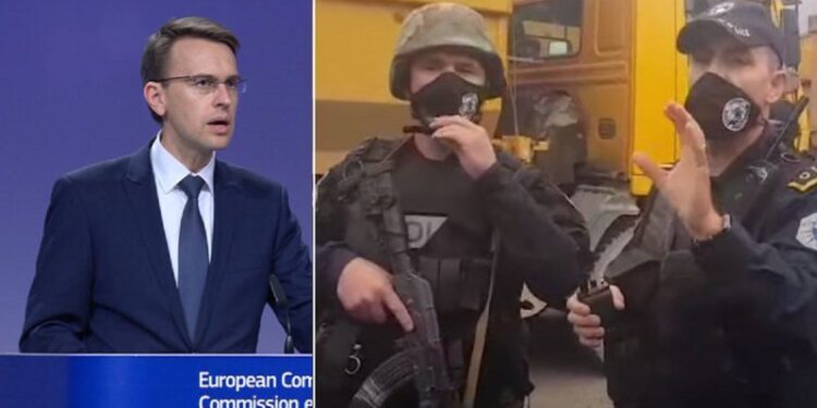 Tensionet Kosovë-Serbi, zëdhënësi i BE: Lëvizja e lirë është kusht themelor i joni, presim të zbatohet nga të dy palët