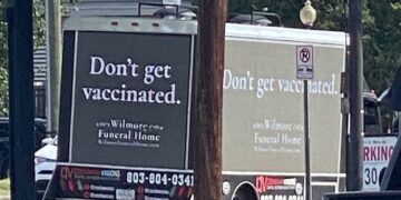 Mesazhi sensibilizues vjen nga një “shtëpi funerale“: Mos u vaksinoni, shihemi së shpejti”!