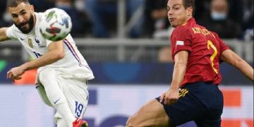 Franca fiton Ligën e Kombeve, mund Spanjën me përmbysje