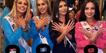 Çfarë ndodhi? Bëri simbolin e shqiponjës dykrenare, Miss Serbia lë garën