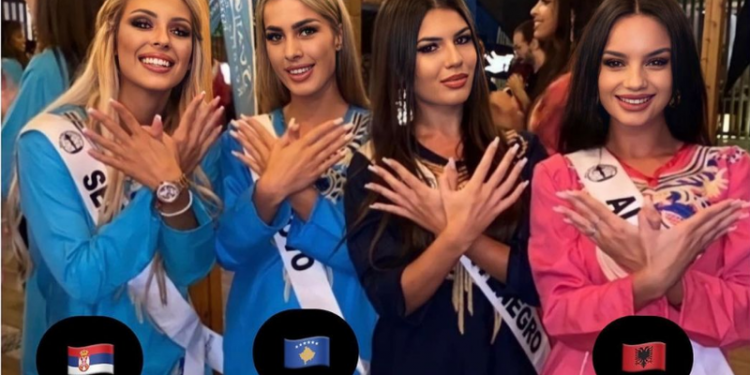 Çfarë ndodhi? Bëri simbolin e shqiponjës dykrenare, Miss Serbia lë garën