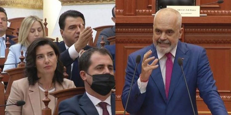 Kryeministri diskretiton Lulzim Bashën: Mos e përsërit më, ëh të keqen vëllai të kam xhan! Hajde flasim bashkë kur të mbledhësh 50 vetë te muri i SHQUP