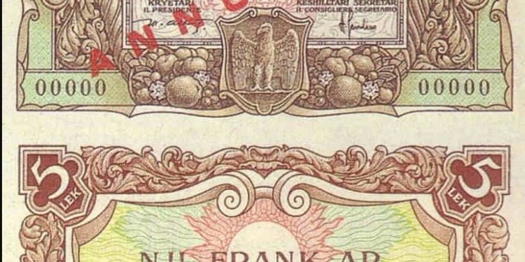 Ja kush i printoi paratë e para të Shqipërisë në 1926!