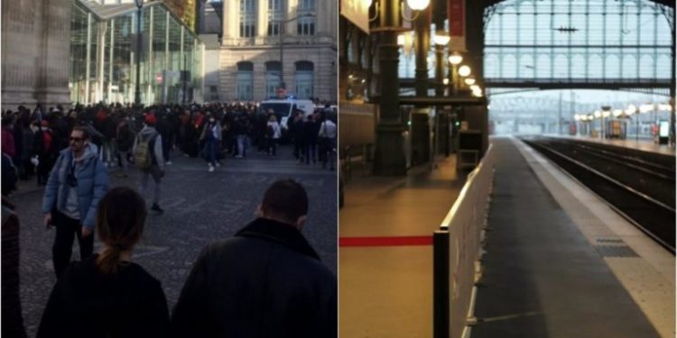 Evakuohet stacioni hekurudhor pas alarmit për bombë në Paris