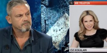“Stop mos më thuaj”! Alban Dudushi sherr “live” në emision me Evi Kokalarin: Ti vjen nga maja e Amerikës dhe bën këtë gjë, turp…!