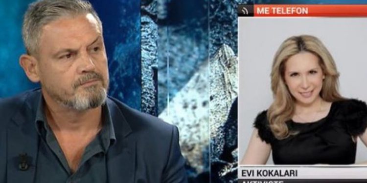 “Stop mos më thuaj”! Alban Dudushi sherr “live” në emision me Evi Kokalarin: Ti vjen nga maja e Amerikës dhe bën këtë gjë, turp…!