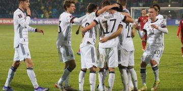 Gjermania nuk fal edhe në ndeshjen e fundit, Maqedonia e Veriut shkruan tjetër histori, siguron play-off