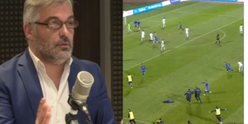 Shqipëria e paska njohur futbollin nga… Kosova! Kllouni gazetar nga Kosova ndoshta krenohet me futbollin serb kur pikës i thoshte “poena”!