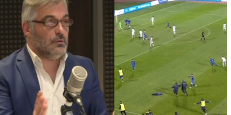 Shqipëria e paska njohur futbollin nga… Kosova! Kllouni gazetar nga Kosova ndoshta krenohet me futbollin serb kur pikës i thoshte “poena”!