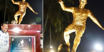 Statuja e Cristiano Ronaldos krijon pakënaqësi në nje shtet ish koloni portugeze të Indisë