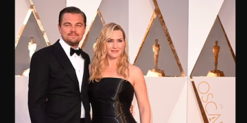 U takuan pas tri viteve, Kate Winslet shpërthen në lot kur e takon Leonardo DiCaprio