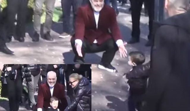 “Hajde këtu”! Rama hap krahët për ta përqafuar: Reagimi i fëmijës i shkrin të gjithë së qeshuri (Pamjet që po ‘thyejnë’ rrjetin)