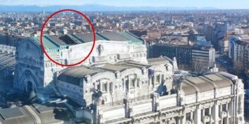 Erë e fortë deri në 90 km në orë në Milano, shemben pemë dhe çati