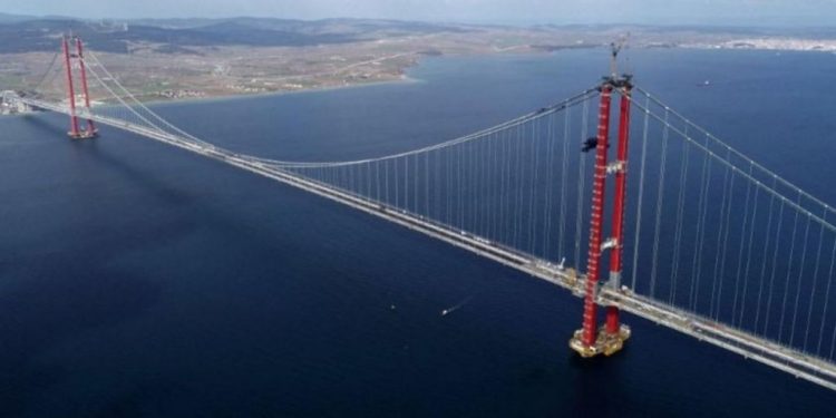 VIDEO/ Turqia ndërton mrekullinë “Çanakkale 1915”