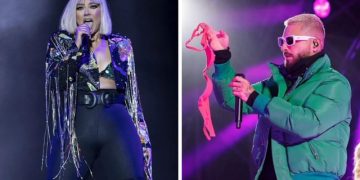 VIDEO/ Kjo është muzika e bukur me tekste të turpshme?! “Sot jam bo gips per ty ja q**sha r*pt”! Ronela Hajati “shan” në koncertin e Maluma