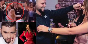 Rikthim i papritur!  Video që po thyen rrjetin: Flori Mumajesi kapet “mat” duke u puthur me moderatoren e njohur shqiptare