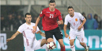 Ora 19:45 në Barcelon sonte, përballja Spanjë-Shqipëri: Bastet “fundosin” kombëtaren tonë!