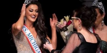 Vajza shqiptare shpallet Miss Michigan në Shtetet e Bashkuara!