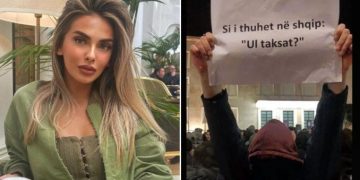 “Si i thuhet në shqip: Ul taksat”?! Nuk kishte si të “mungonte” Triksa në protestën e djeshme