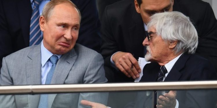 Shokon Ekleston ish bosi i Formula 1: Putin njeri i nderuar, gara në Rusi nuk e dëmton Formulën 1