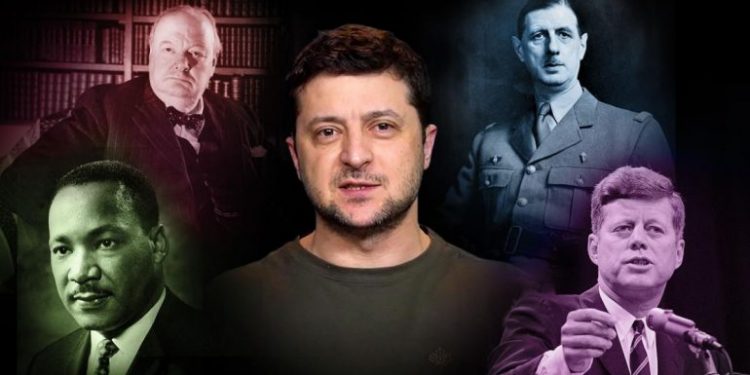 Analiza e ‘The Times’/ Nga aftësitë oratorike, lidershipi dhe guximi, ja pse Zelensky është i destinuar të mbahet mend në të gjithë botën