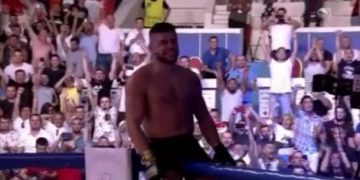 VIDEO/ Florian Marku fiton me KO në raundin e katërt. Shikoni si e detyron në 10 sekonda kundërshtarin të dorëzohet