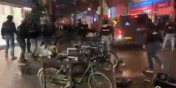 VIDEO/ Humbja zemëron holandezët, tifozët bëjnë “namin” në Roterdam, shkatërrojnë dyqane e godina