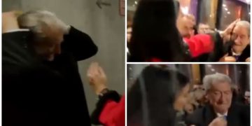 VIDEO e paharruar/ Berisha kreh flokët, Floriana Garo i’a rregullon dhe e “zbukuron”