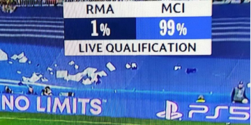 Ndaj shpresa vdes e fundit! Fotografia që po bën xhiron e rrjeteve sociale është kornizë jete: Minuta e 89′ dhe Realit të Madridit i llogaritej 1% mundësi