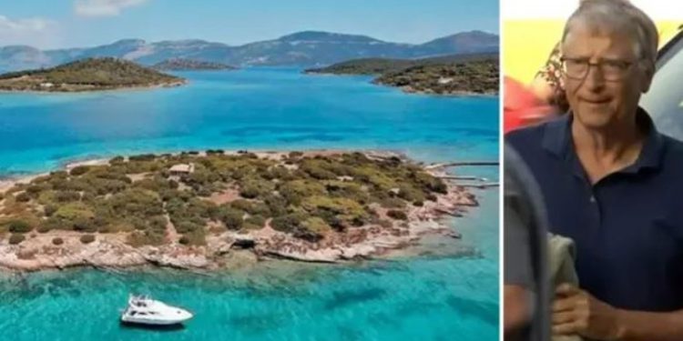 Bill Gates shfaqet shumë afër Shqipërisë! Çfarë po bën miliarderi i vetëm në ishullin e…